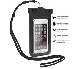 2018 Fashion waterproof cell mobile phone carry bag with Luminous function and arm bands