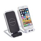 Qi Standard Wireless Charger Quick Charge Stand Dock Dual Coil Phone Charger for iPhone 8 X for Samsung S9 S8