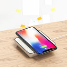 2019 mobile phone accessory 2 in 1 Portable Universal Fast Charging Flashing Night Light Wireless Charger for iphone for samsung