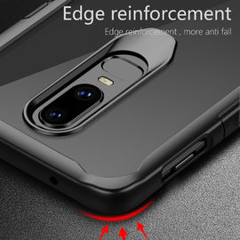 Tpu Pc Case For Oneplus 6 Original Back Case Cover Tpu Pc