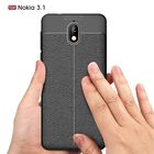 TPU Lichee Pattern Mobile Phone Case Back Cover For Nokia 3.1