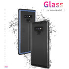Custom Tempered Glass Phone Cases With TPU Bumper For Note 9 Protective Cover