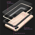 Newest Luxury Clear Tempered Glass Tpu Phone Case for Iphone Xs Max/Xr/Xs