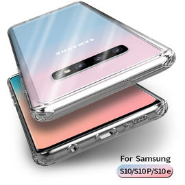 Ultra Thin Crystal Clear  Tpu Pc Case For Samsung Galaxy s10 plus Transparent Case Cover