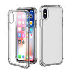 2 In 1 Clear Case For Iphone X Shockproof Cover Case