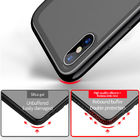 New Product Tpu And Tempered Glass Back Cover Case For Iphone X
