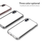 hyibrid TPU PC Clear mobile case for iphone X case