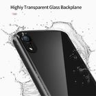 9H curved Tempered glass back cover case for iPhone XR XS