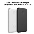 QI Wireless Charger For iPhone Samsung 10000mah Power Bank External Battery Bank Wireless Charger Powerbank Portable