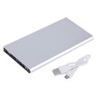 Power Bank 10000mah Portable Charger With 2 Outputs, Large Capacity External Battery For Earphone