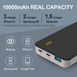 Best selling lithium polymer battery power bank 10000mah Micro USB 18650 Battery 1A 2A 3A Portable Power Bank