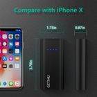 Power Bank 5200mAh Portable Charger 2.4A High-Speed Charging Pocket-Size Battery Pack Mobile Charger Ultra Compact Powerbank