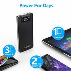 Portable Phone Charger 10000mAh LED Display Power Bank 4.8A High-Speed Charging External Battery Backup for iPhone for Samsung