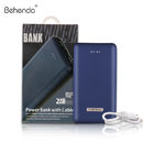 Behenda 2019 Hot Selling Custom Dual USB Powerbank with logo 10000mah 20000mah PowerBank