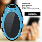 Polymer Battery mini waterproof 5000mah solar energy power bank