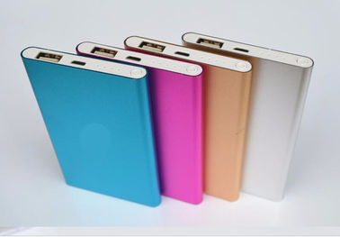 OEM service Slim Portable Pocket External Battery Power Bank Charger 5000mAh Mobile Phone