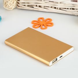 2019 Ultra Thin  Metal Mobile power bank 5000mah,power banks and usb chargers,mobile power supply