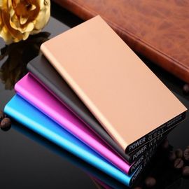 Wholesale portable charger real 10000mah led flash light powerbank external battery power banks