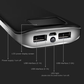 Promotional gifts led display screen polymer battery 20000mah smart phone rosh power bank
