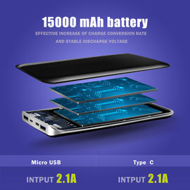 2018 USB mobile charger power bank 15000mah high quality portable battery charger