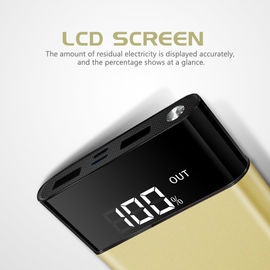 Factory selling cheap price large lcd screen 5V power bank 12000mah cell phone power bank charger