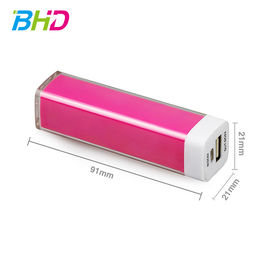 2018 promotion gift custom print brand logo portable mini power bank 1200mah 2600mah for Christmas wedding marketing business