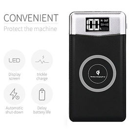 Consumer electronics wireless 10000mah portable mobile power bank charger,wireless power bank