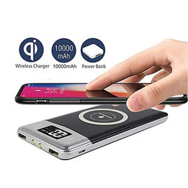 2018 High Quality QI wireless charger power bank 10000mah