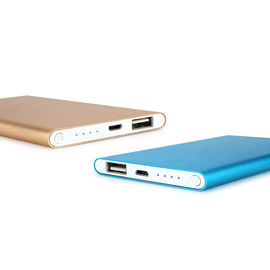 Factory Price 2 Usb Output Slim  4000Mah Mobile Power Bank Oem Power Bank