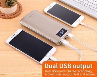 High Capacity Double USB 10400mah Power Bank with LED Power Bank