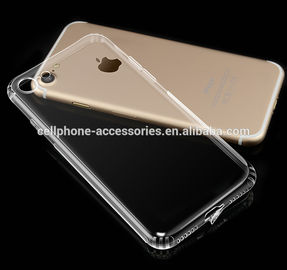 100pcs/lot Promotional Ultra Thin Clear Transparent TPU cell phone case replacement For iPhone 7 phone case