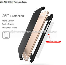 For iphone 7 iphone 4 iphone 6s case contain front cover back cover and nano film screen protector with packaging