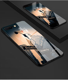 Custom logo Liquid glass case For iphone,Tempered Glass mobile case covers For iphone X