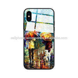 Tempered glass with customized logo full protective mold metal bumper mobile phone protective case cover for iphone 5/6/6 plus