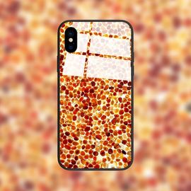2018 Newest customized tempered glass cover cell phone case for iPhone X 8 7 6
