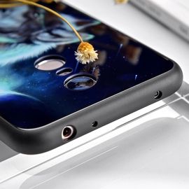 2018 Newest customized tempered glass cover cell phone case for iPhone X 8 7 6