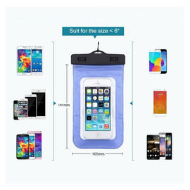 OEM logo Mobile Accessory 2018 cheap Mobile cell Phone PVC Waterproof Bag for iphone and android