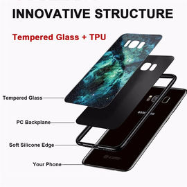 Factory Customized OEM ODM Tempered Glass Phone Case Cover For iPhone X 8 7 6 Plus