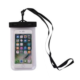 Waterproof PVC Diving Swimming Surfing Bag for Cell Phone, Underwater Phone Pouch Case for Iphone for Samsung