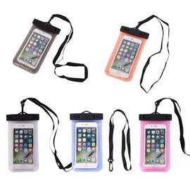 Waterproof PVC Diving Swimming Surfing Bag for Cell Phone, Underwater Phone Pouch Case for Iphone for Samsung