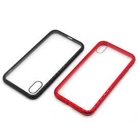 2018 Hot Selling phone case for iphone 8 ,Tempered Glass Cover Magnetic Phone Case For iPhone X case