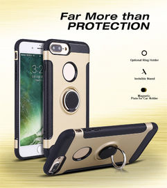 2018 newest 360 degree shockproof mobile phone case for iPhone XR XS with ring holder and magnetic plate