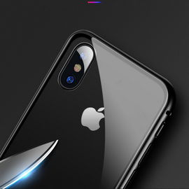 Fashion Strong Phone Case Support Wireless Charging Non-Slip Hard Magnet Phone Case