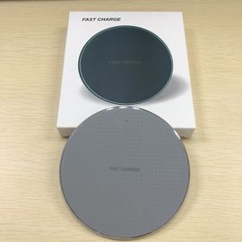 10W Qi Wireless Charger Custom Logo For Iphone XS Max Ultra Thin Slim Aluminium Alloy Fast Charging Pad