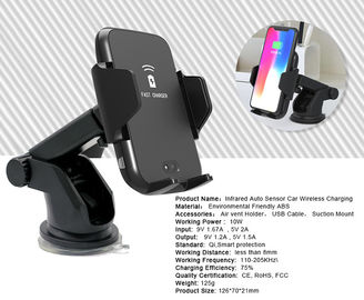 Cheapest Smart Automatic Fast Wireless Car Charging Fast Wireless Charger for Smart Phone Car Holder Wireless Charging