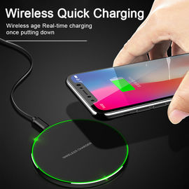 Behenda Universal Wireless Charging Pad for iPhone Customized Logo Mini Wireless Charging Pad for Samsung Galaxy s2