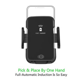 New Qi infrared auto sensor car wireless fast charger for iPhone XS universal air mount wireless charger qi for iPhone XR holder