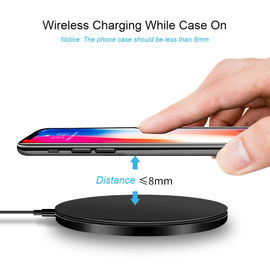 Qi Wireless Charger For iPhone 8/8Plus/X QC3.0 10W Fast Wireless Charging for Samsung S9/S8/S8+/S7/S6 Edge USB Charger Pad