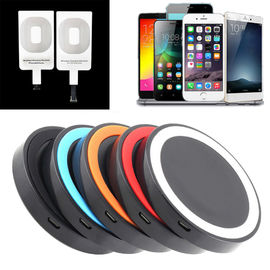 Ultra-thin wireless charger accept receiver , Qi standard wireless power bank charger for all smart phones