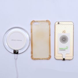 Mobile phone accessories 2017 Portable QI Standard Wireless Charger receivers for iphone for Samsung android phones